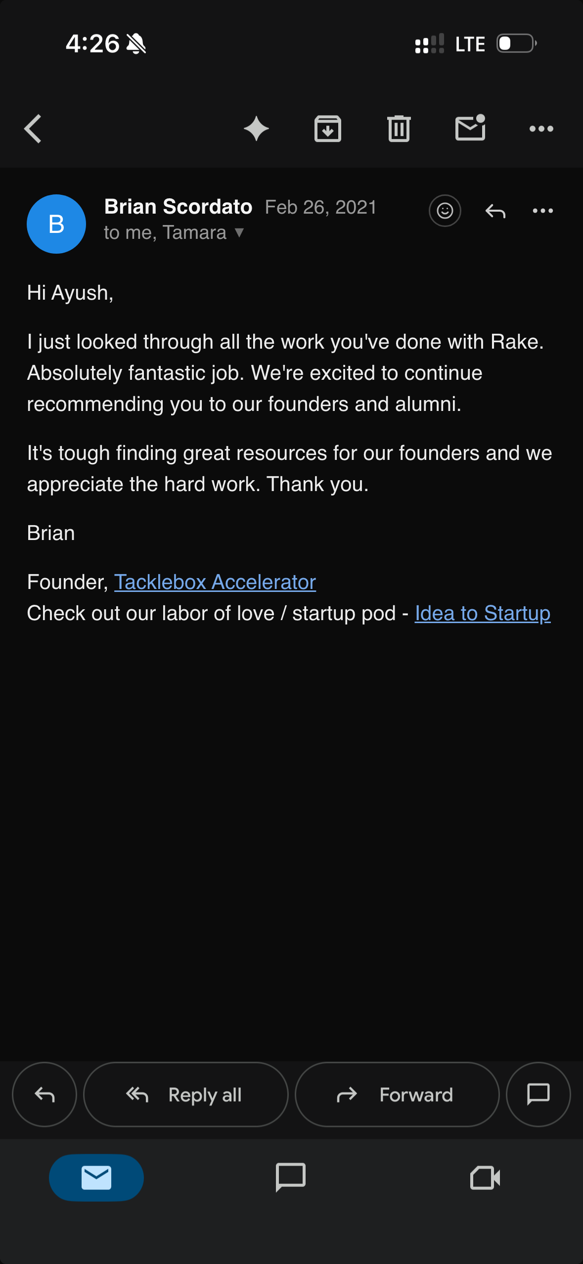 Brian Scordato — Tacklebox